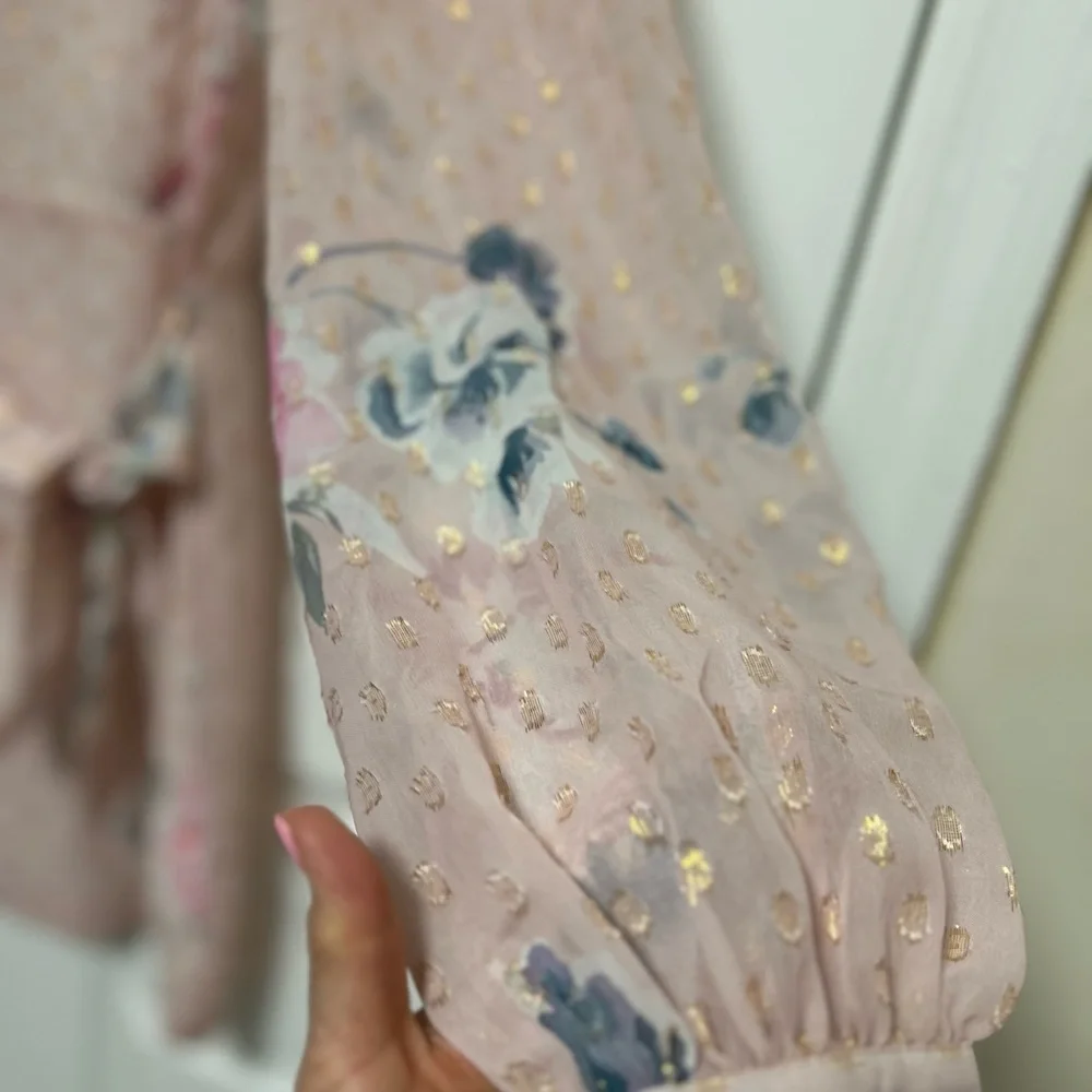 NWOT Yumi Kim Studio 54 Dress Wayfarer Pink Floral Dress Size Small - Picture 6 of 13